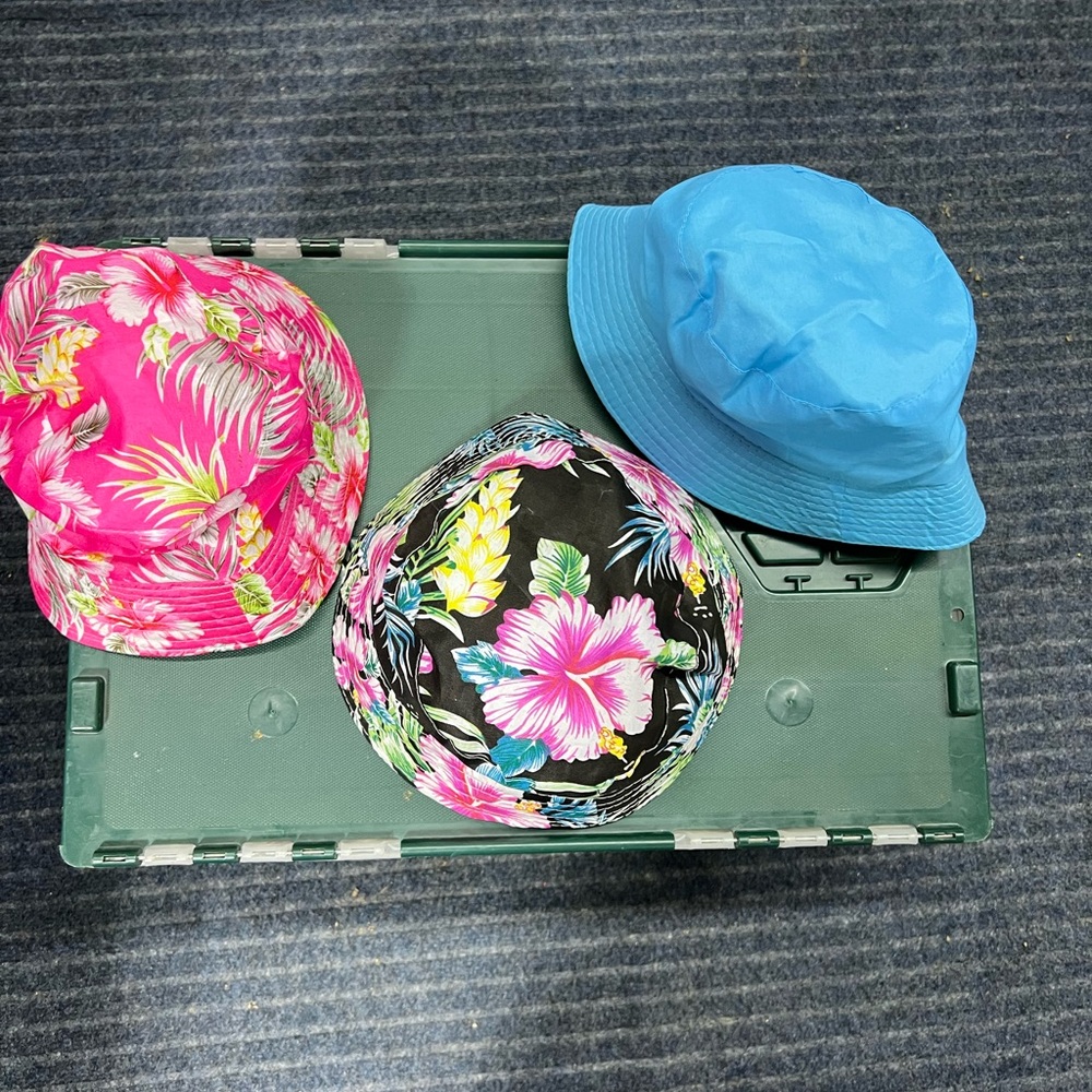 NWT set of 3 Bucket hats
